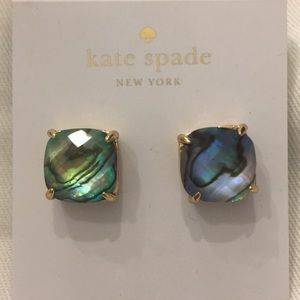 Kate Spade Abalone Earrings.